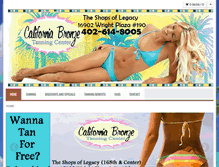 Tablet Screenshot of calibronze.com